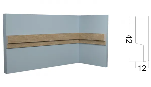 Финишный молдинг PAOLO ARTE Kr168M-10