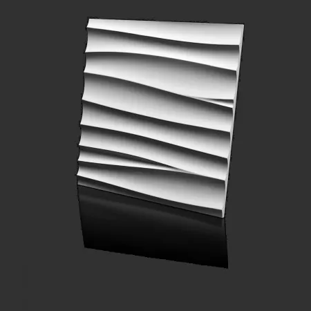 Гипсовая 3D панель Artpole BREEZE-1