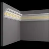 Карниз потолочный гипсовый Artpole SKTL167