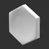 Гипсовая 3D панель Artpole HEKSA- big button