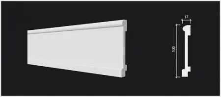 Плинтус напольный DECOR DIZAYN DD712