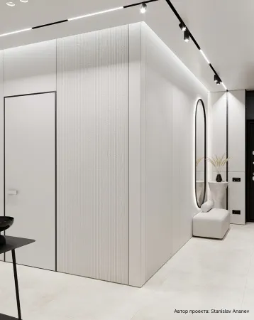 Разделительный теневой профиль D009A Латунный