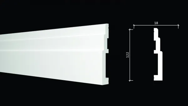 Плинтус напольный DECOR DIZAYN DD705
