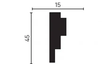 Молдинг DECOR DIZAYN DD625