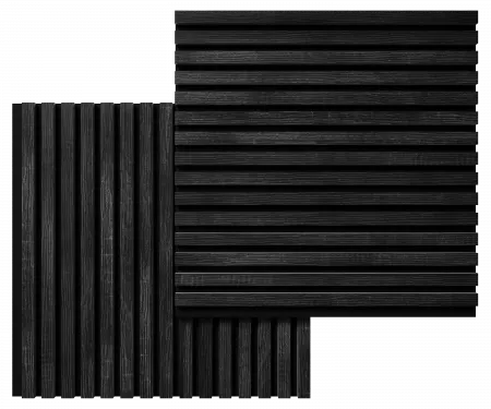 Акустическая панель COSCA черный войлок  Дуб графит