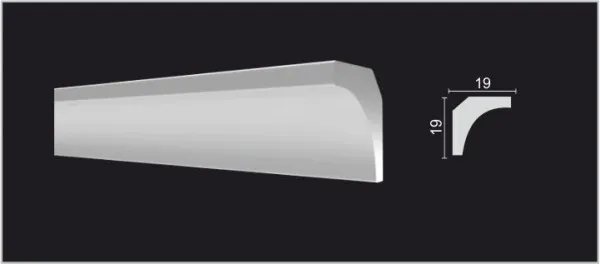 Карниз потолочный DECOR DIZAYN DD26