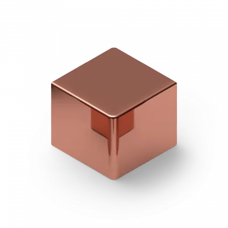 Угол из нержавеющей стали pvs98-15 NEEXY 10мм х 10мм (розовый зеркальный)