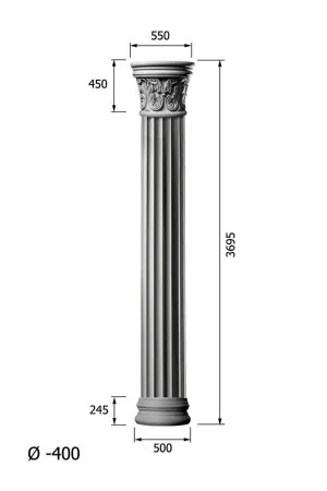 Колонна DECORUS KLN-400-1