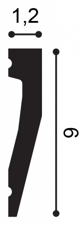 Плинтус напольный Orac Decor SX 159