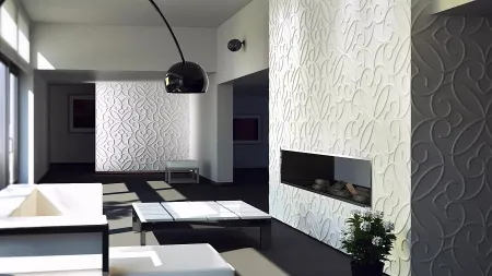 Гипсовая 3D панель Artpole ZAFIRA