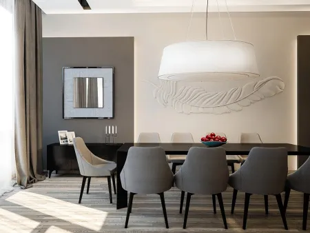 Гипсовая панно Deco Line PLUMA