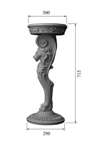 Пьедестал DECORUS PT-012