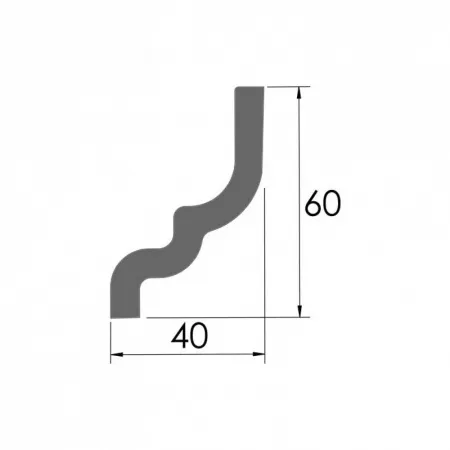 Карниз потолочный NMС DR