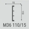 Молдинг Bello Deco М36 110/15