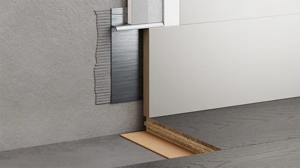 Вставка МДФ 100 мм под скрытый плинтус ФЕСО