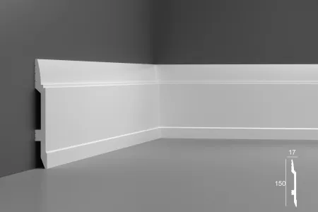 Плинтус напольный COSCA PX007