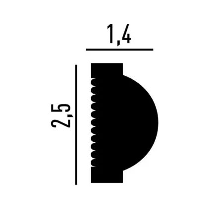 Молдинг Перфект Plus Р181