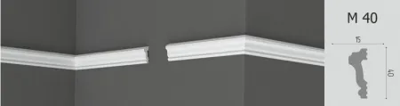 Молдинг Де-Багет М 40 40/15