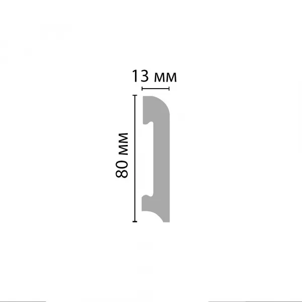 Плинтус напольный Decomaster D037