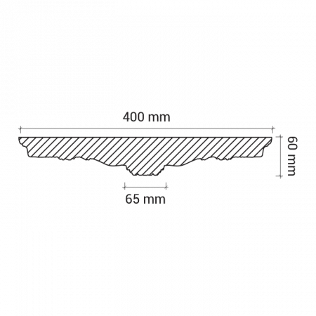 Розетка потолочная Европласт 1.56.007