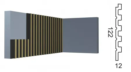 Панель PAOLO ARTE Kr208SP-3