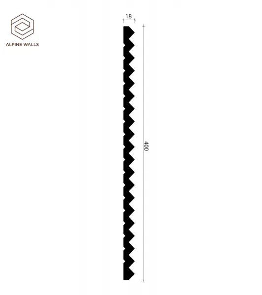 Декоративная панель ALPINE WALLS ECO8103