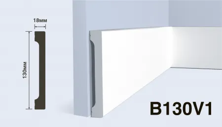 Плинтус напольный HIWOOD B130V1