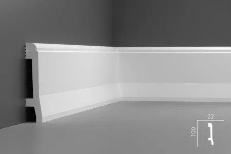 Плинтус напольный COSCA PX022