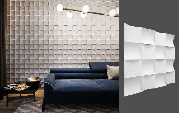 Гипсовая 3D панель Deco Line M-34