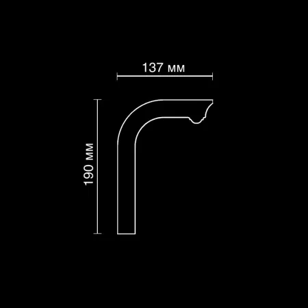 Карниз потолочный гипсовый Artpole SK233