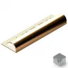 Профиль для плитки внешний 10 мм Neexy (латунь хромированная)