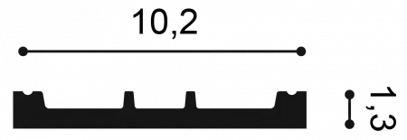 Плинтус напольный Orac Decor SX 163 Гибкий