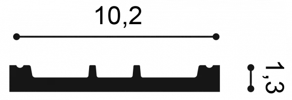 Плинтус напольный Orac Decor SX 163 Гибкий