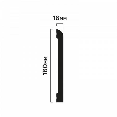 Плинтус напольный HIWOOD BE180