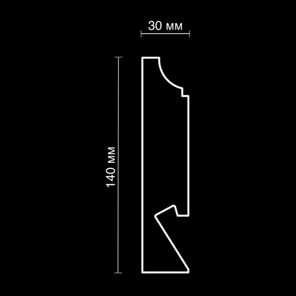 Плинтус напольный Artpole LPL9