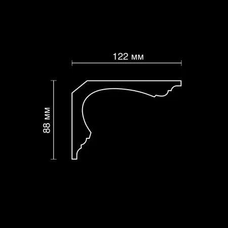 Карниз потолочный гипсовый Artpole SKT155