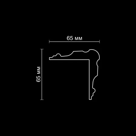 Внешний угол гипсовый Artpole SMG525