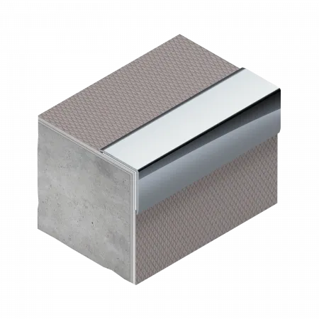 Защитный угол 15мм х 15мм NEEXY (серебро блестящее браш)