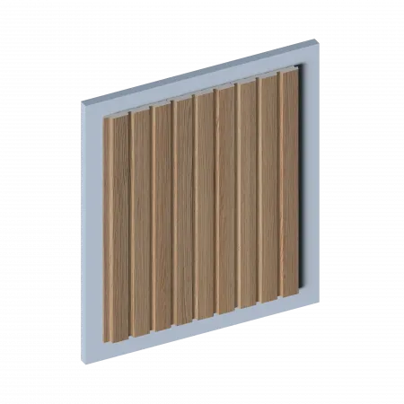 Декоративная панель HIWOOD LV124 BR417