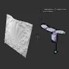 Гипсовая 3D панель Artpole VALENCIA LED WHITE 