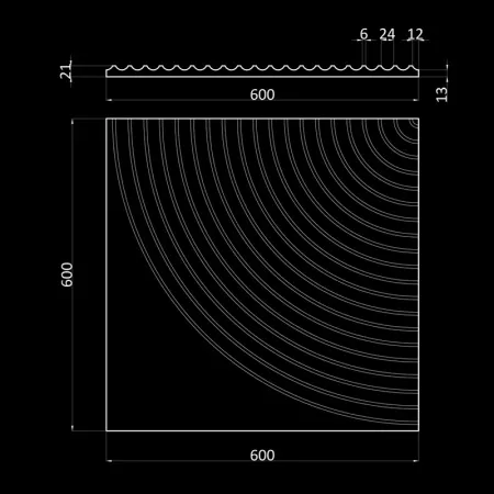 Гипсовая 3D панель Artpole PALLADA 2