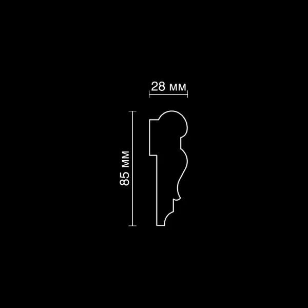 Молдинг гипсовый Artpole SMG567