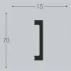 Молдинг Bello Deco М17 70/15