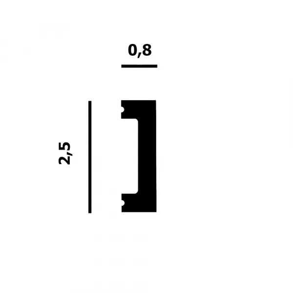 Молдинг Перфект Plus Р155