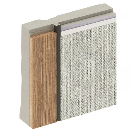 Разделительный теневой профиль D008А Черный