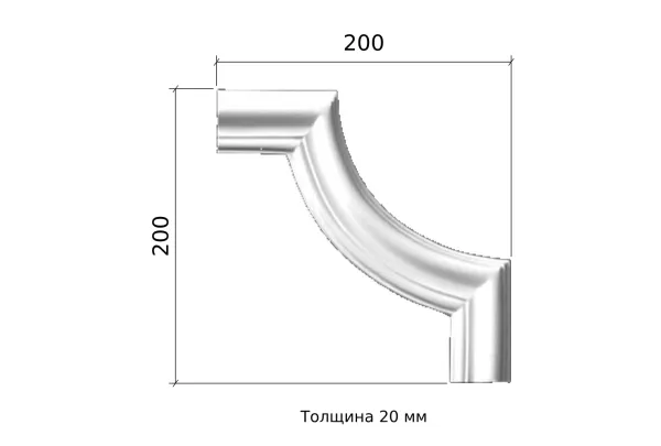 AC301-12_dimensions_200x200x20mm