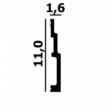 Плинтус напольный Перфект Plus Р109