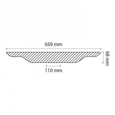Розетка потолочная Европласт 1.56.039