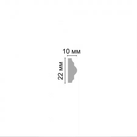 Молдинг Decomaster 98010 Гибкий