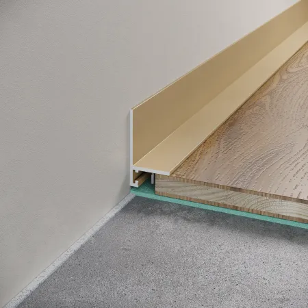 Микроплинтус LACONISTIQ Micro-L угловой Золото